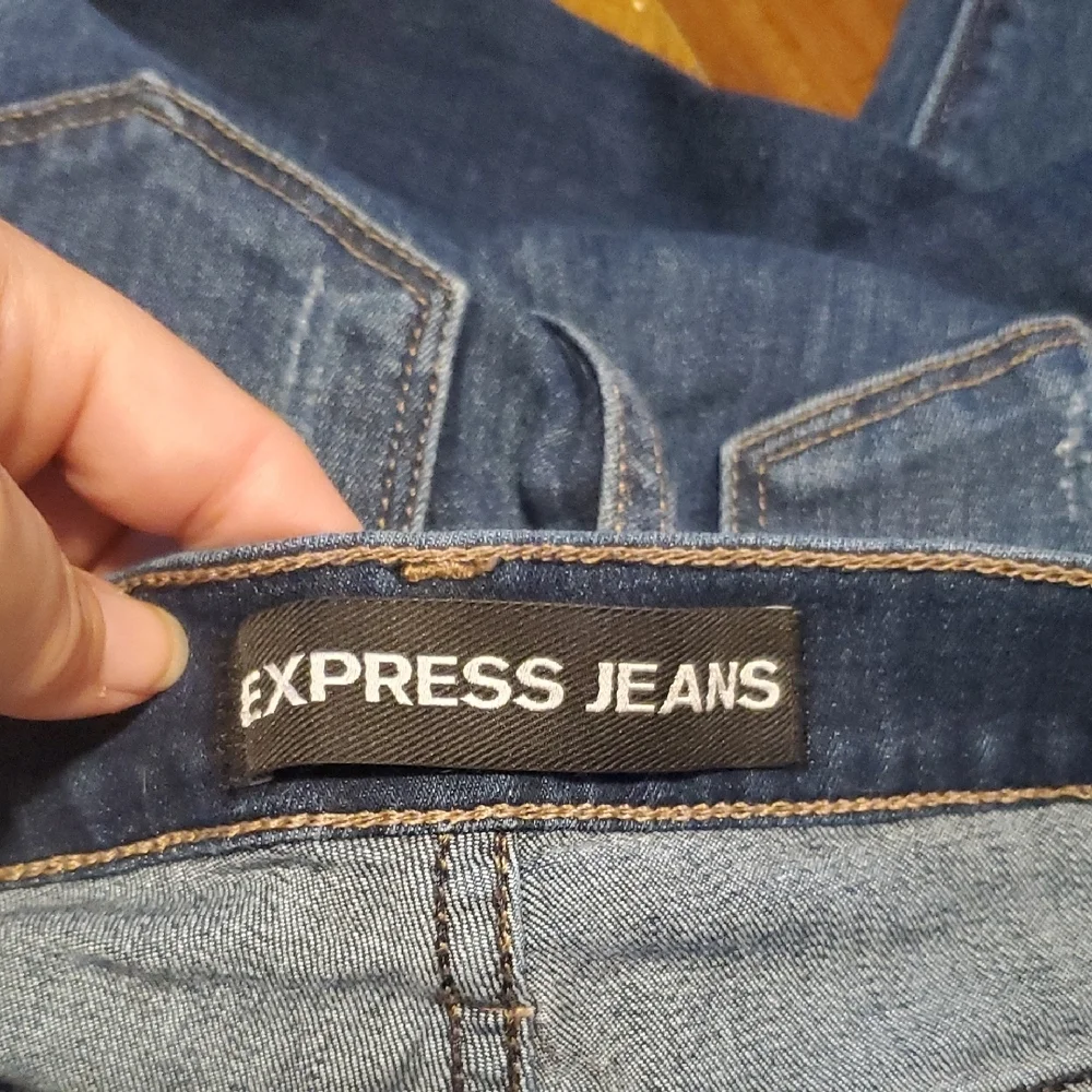 Express Indigo Denim Jeggings